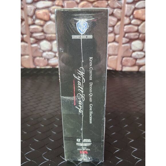 Wyatt Earp VHS Tape Sealed - Picture 2 of 6